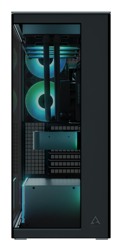 Arctic Xtender Black - Gehuse - Miditower - Schwarz – Foto 4 von 11
