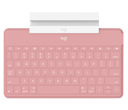 Logitech Keys-To-Go QWERTY Español Bluetooth Blanco