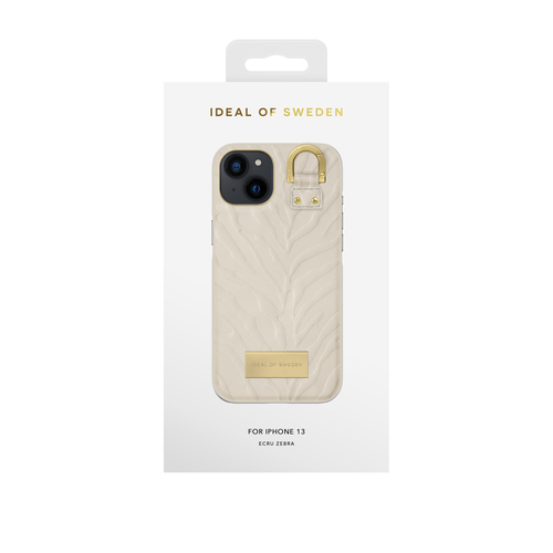 iDeal of Sweden Atelier Case iPhone 13 Ecru Zebra – image 1