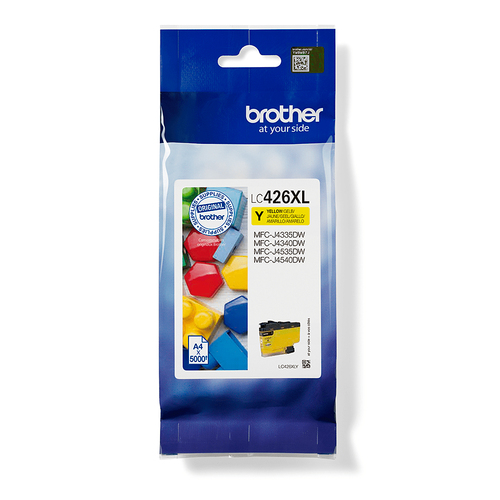 Brother LC426XLY Inkjet Cartridge High Yield Yellow LC426XLY - image 1
