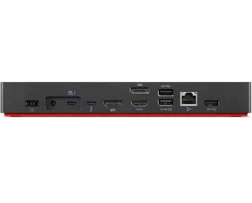 Lenovo ThinkPad Universal Thunderbolt 4 Alámbrico Negro imagen 2