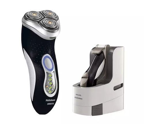 Philips Speed-XL HQ8170/21 men's shaver Rotation shaver Trimmer Black, Silver, White