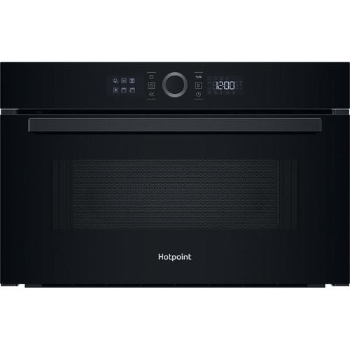 Hotpoint HMD44MBUK Built In Microwave Oven with Grill in Black 31L 100 - image 1