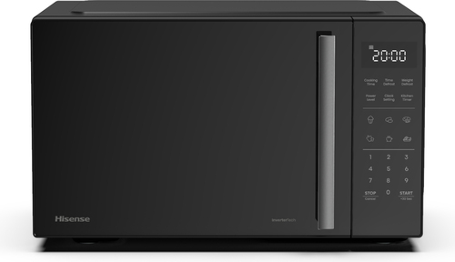 Hisense H23MOBS4HI Черный Обычная (соло) микроволновая печь Столешница 23 L 900 W