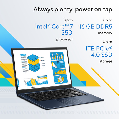 ASUS Vivobook 14 X1404MA-EB159W Intel Core 5 320 Laptop 35.6 cm (14") Full HD 8 GB DDR5-SDRAM 256 GB SSD Wi-Fi 6 (802.11ax) Windows 11 Home Silver AZERTY Belgia – image 8