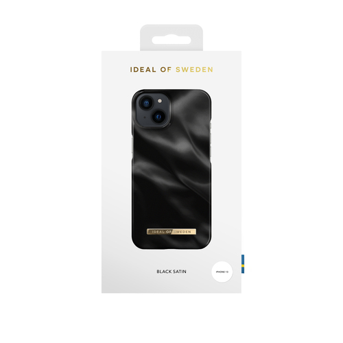 iDeal of Sweden Printed Case iPhone 13 Black Satin – image 1