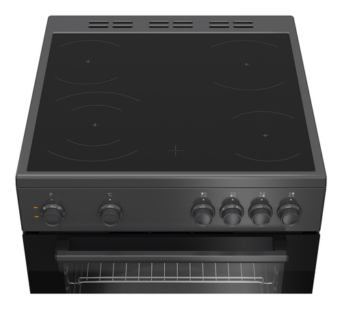 Beko FBM6701A Keramisch fornuis Grijs, afbeelding 4