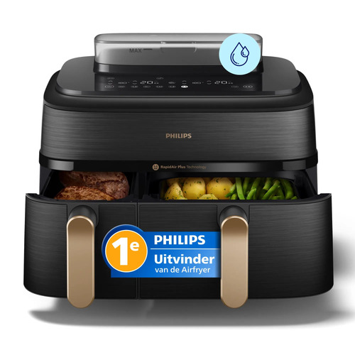 Philips Airfryer 5000 Series Dual Basket NA552/00 – Foto 10 von 10