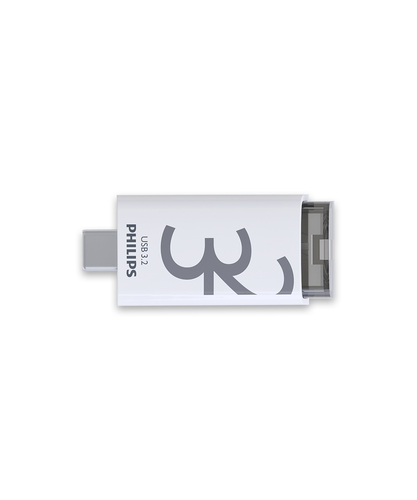 Philips USB 3.2 32GB Click Series Gen 1 USB-C, afbeelding 2