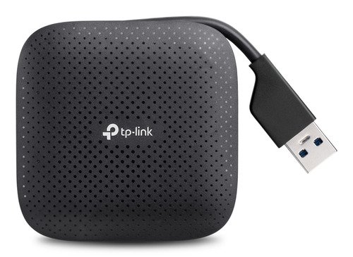 TP-Link UH400 V3 хаб-разветвитель USB 3.2 Gen 1 (3.1 Gen 1) Type-A 5000 Мбит/с Черный