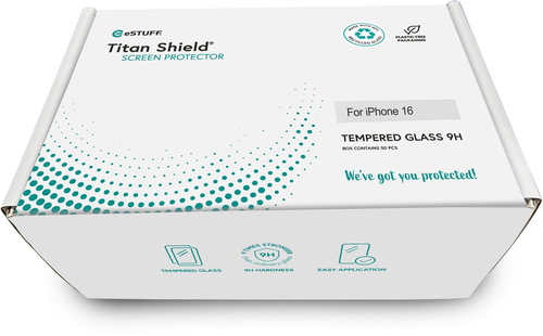 eSTUFF ES501421-50BULK protector de pantalla o trasero para teléfono móvil Apple 50 pieza(s)