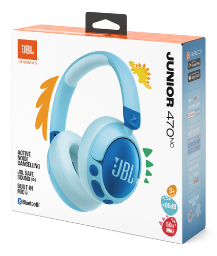 JBL JR470NC Blau – Foto 7 von 8