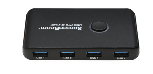 ScreenBeam SBUSBSW4 interface hub USB 3.2 Gen 1 (3.1 Gen 1) Type-A Black – image 2