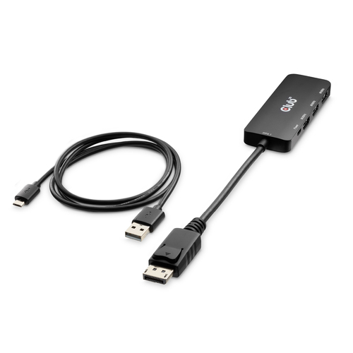 Club 3D DisplayPort naar Triple HDMI 8K60Hz Hub, afbeelding 3