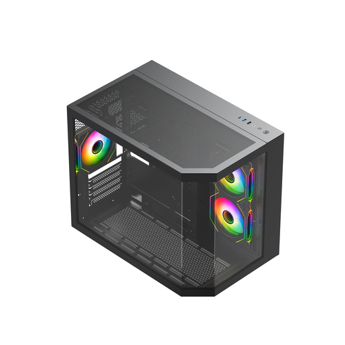 VIDA EDGE MINI MATX ARGB BLACK CASE – image 2