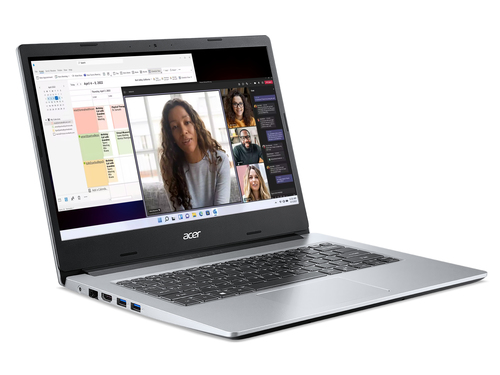 Acer Aspire 1 A114-33 Intel® Celeron® N N4500 Ноутбук 35,6 cm (14") HD 4 GB DDR4-SDRAM 64 GB eMMC Windows 11 Home in S mode Серебристый