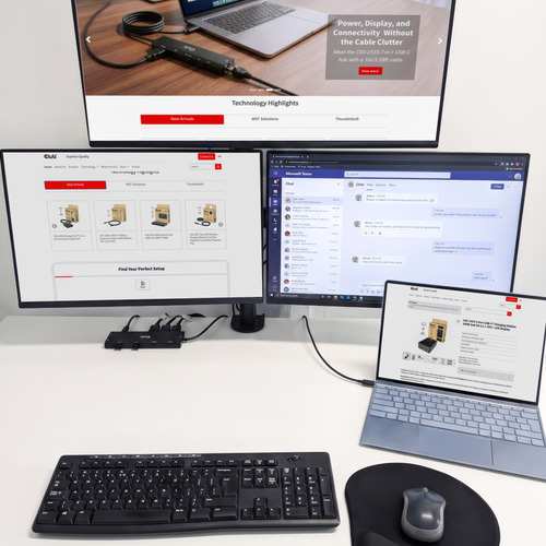 CLUB3D 12-in-1 USB-C® to Triple HDMI™ Hub DP2.1 PD3.0 – image 7