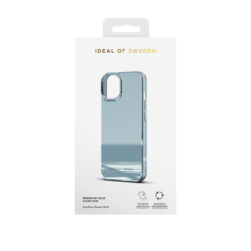 iDeal of Sweden Mirror Case iPhone 13 / 14 Mirror Sky Blue – image 3