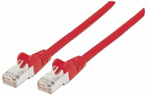 Intellinet 330534 сетевой кабель Красный 2 m Cat5e SF/UTP (S-FTP)