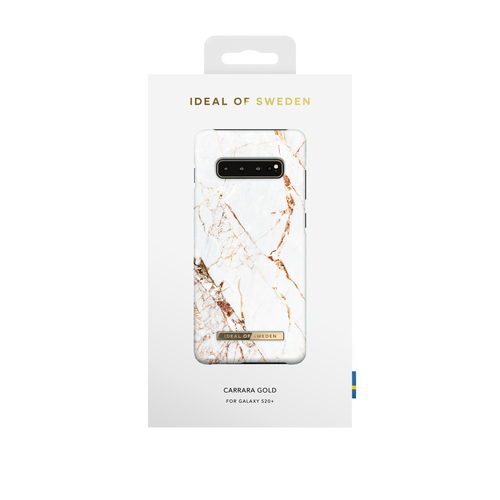 iDeal of Sweden Printed Case Galaxy S10+ Carrara Gold – image 1