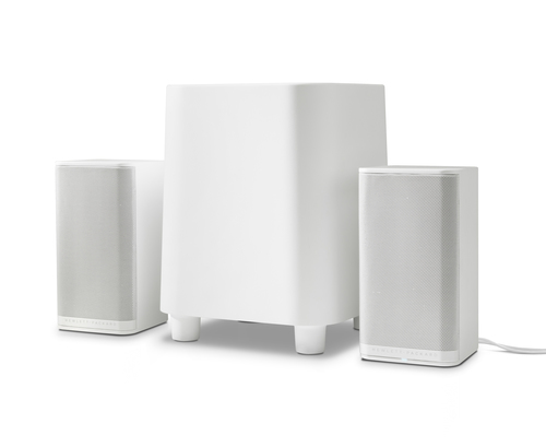 HP 2.1 White S7000 Speaker System – image 2