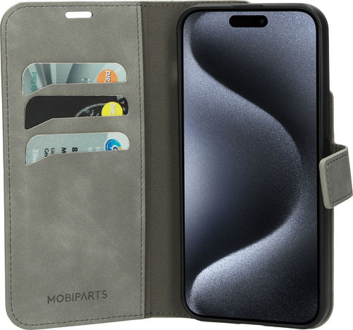 Kenmerken: Classic Wallet Case met extra opbergvak aan de achterkant Tijdloze kleur Granite Grey: gemaakt voor de moderne levensstijl. Het ontwerp, afbeelding 2