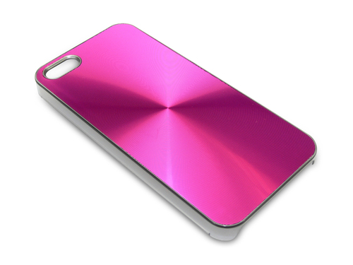 Sandberg Cover iPh 5/5S Alu Circle Pink