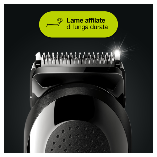 Braun 6-in-1 MGK3220 Men Beard Trimmer, Face, Ear & Nose Trimmer & Hair Clipper, Black – image 2