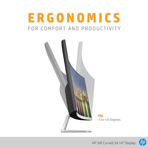 HP 34f computer monitor – image 9