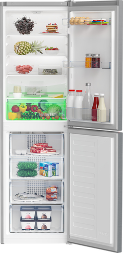 Beko HarvestFresh CFG5582VPS 50/50 Fridge Freezer - Stainless Steel - image 3