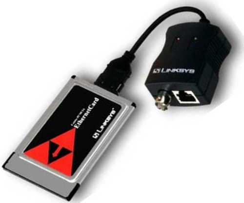 Linksys Combo PCMCIA Ethernet Card