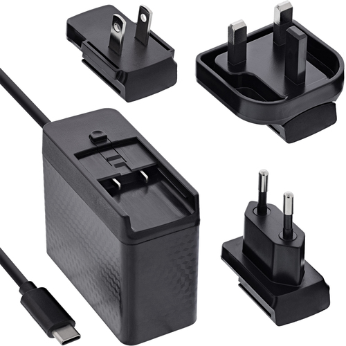 InLine 31516C mobile device charger Universal Black AC Fast charging Indoor