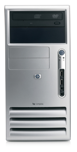 HP Compaq dx7300 PD 925 1 GB/80 GB DVD-ROM WVST Bus Microtower PC