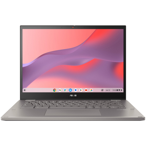 ASUS Chromebook CX34 Flip CB3401FBA-LZ0347 Intel® Core™ i7 i7-1255U Хромбук 35,6 cm (14") Сенсорный экран WUXGA 8 GB LPDDR4x-SDRAM 256 GB Твердотельный накопитель (SSD) Wi-Fi 6E (802.11ax) ChromeOS Серый