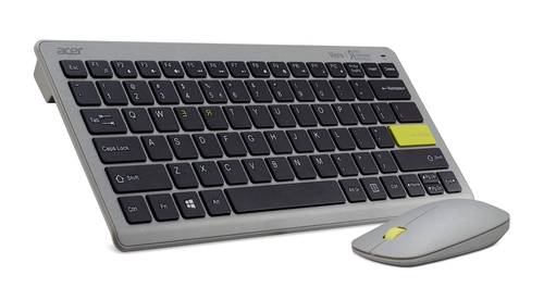 Acer AAK124 keyboard Mouse included Universal RF Wireless Grey
