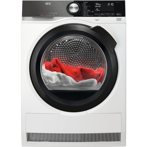 AEG T9DEB979 сушилка для белья Отдельно стоящий Фронтальная загрузка 9 kg Черный, Белый