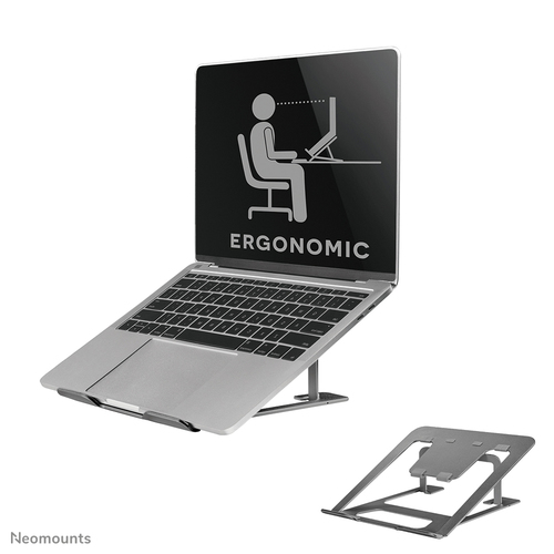 Product image: Neomounts NSLS085GREY Laptop stand 10-17" - foldable - compact - universal