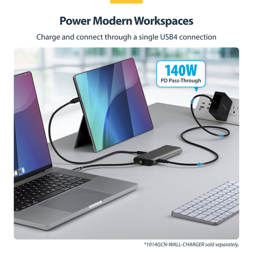 StarTech.com USB4 Multiport Adapter, Driverless Dual-4K for macOS and Windows – image 6