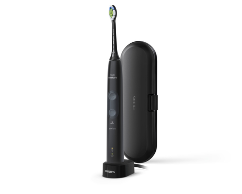 Philips HX6421/05 electric toothbrush Adult Sonic toothbrush Black