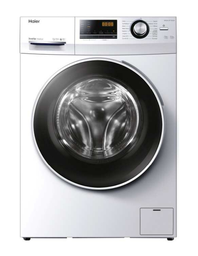 Haier HWD90-BP14636NFR washer dryer Freestanding Front-load White