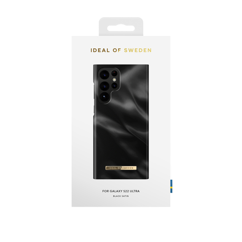 iDeal of Sweden Printed Case Galaxy S22U Black Satin