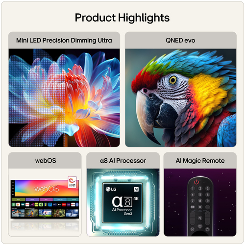 LG 115QNED93B6.AEKQ TV 2.92 m (115") 4K Ultra HD Smart TV Wi-Fi – image 3
