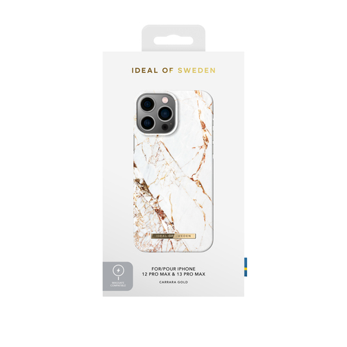 iDeal of Sweden Printed Case MagSafe 12PM/13PM Cararra Gold – image 2