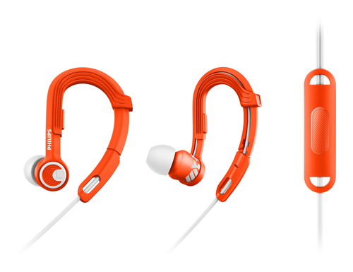 Philips ActionFit SHQ3305OR/00 headphones/headset Wired Ear-hook Orange
