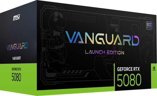 MSI GeForce RTX 5080 16G VANGUARD SOC LAUNCH EDITION – image 3