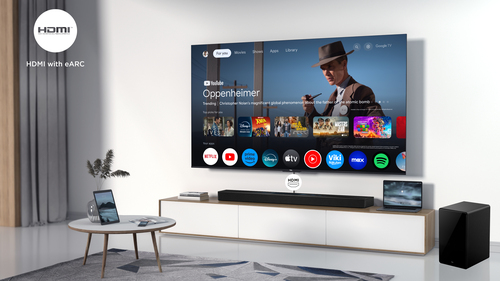 TCL Q Q75H Class 5.1.2 Channel Sound Bar with Dolby Atmos, Ray Danz Technology, and Wireless Subwoofwer – image 6