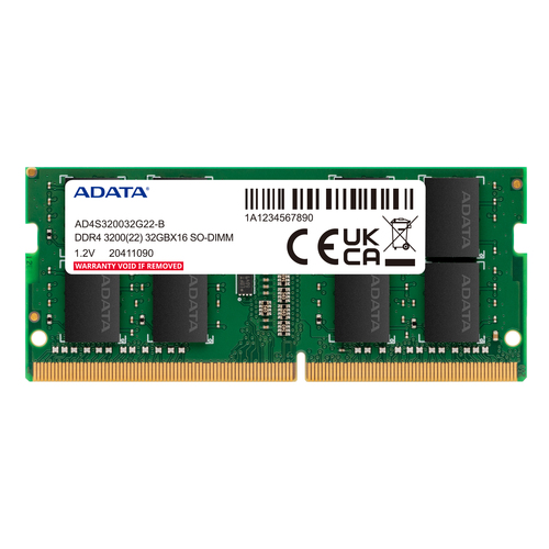 ADATA AD4S32008G22-DTGN geheugenmodule 16 GB 2 x 8 GB DDR4