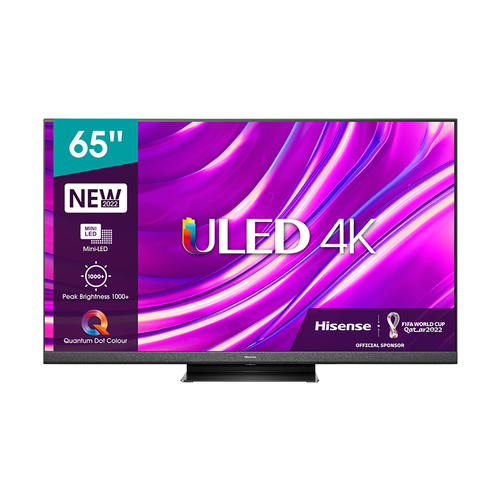 Hisense 65U82HQ TV 163.8 cm (64.5") 4K Ultra HD Smart TV Wi-Fi Black, Grey 500 cd/m²