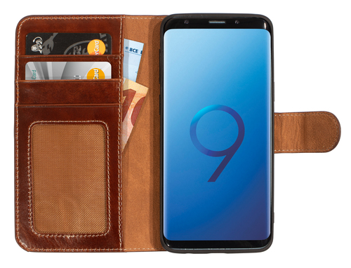 Mobiparts Excellent Wallet Case 2.0 Samsung Galaxy S9 Oaked Cognac – image 4