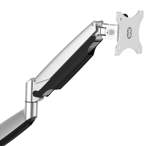 StarTech.com Desk Mount Monitor Arm, Heavy Duty Ergonomic VESA Monitor Arm, Single Display up to 9kg, Full Motion, Height Adjustable, Articulating, Aluminum, C-Clamp/Grommet, Silver - Small Footprint Design Monteringssæt LCD display 12-34 – billede 3